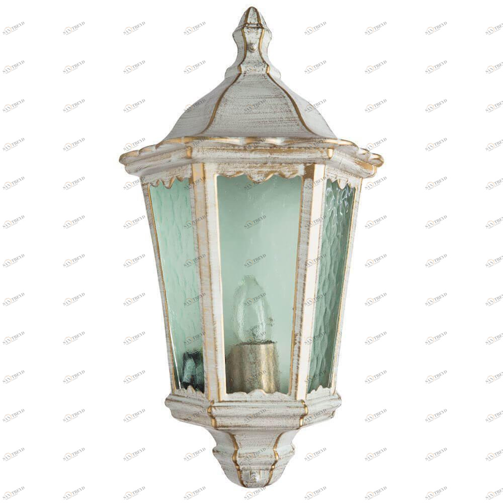 Уличный настенный светильник белый Arte Lamp Portico A1809AL-1WG ARTE LAMP ПОД СТАРИНУ, ФОНАРЬ 00-3897337 Белый 