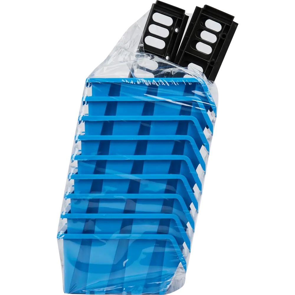 Набор лоток для метизов Accurate 150x95x70 мм 9 шт. с планкой 3 шт STLM-2203028 - Вид №3