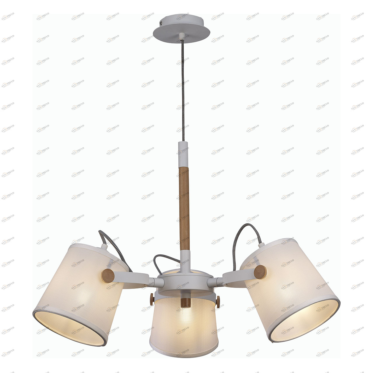 Подвесная люстра Mantra Nordica 2 5461 MANTRA ДИЗАЙНЕРСКИЕ, NORDICA 2 057639 Белый 