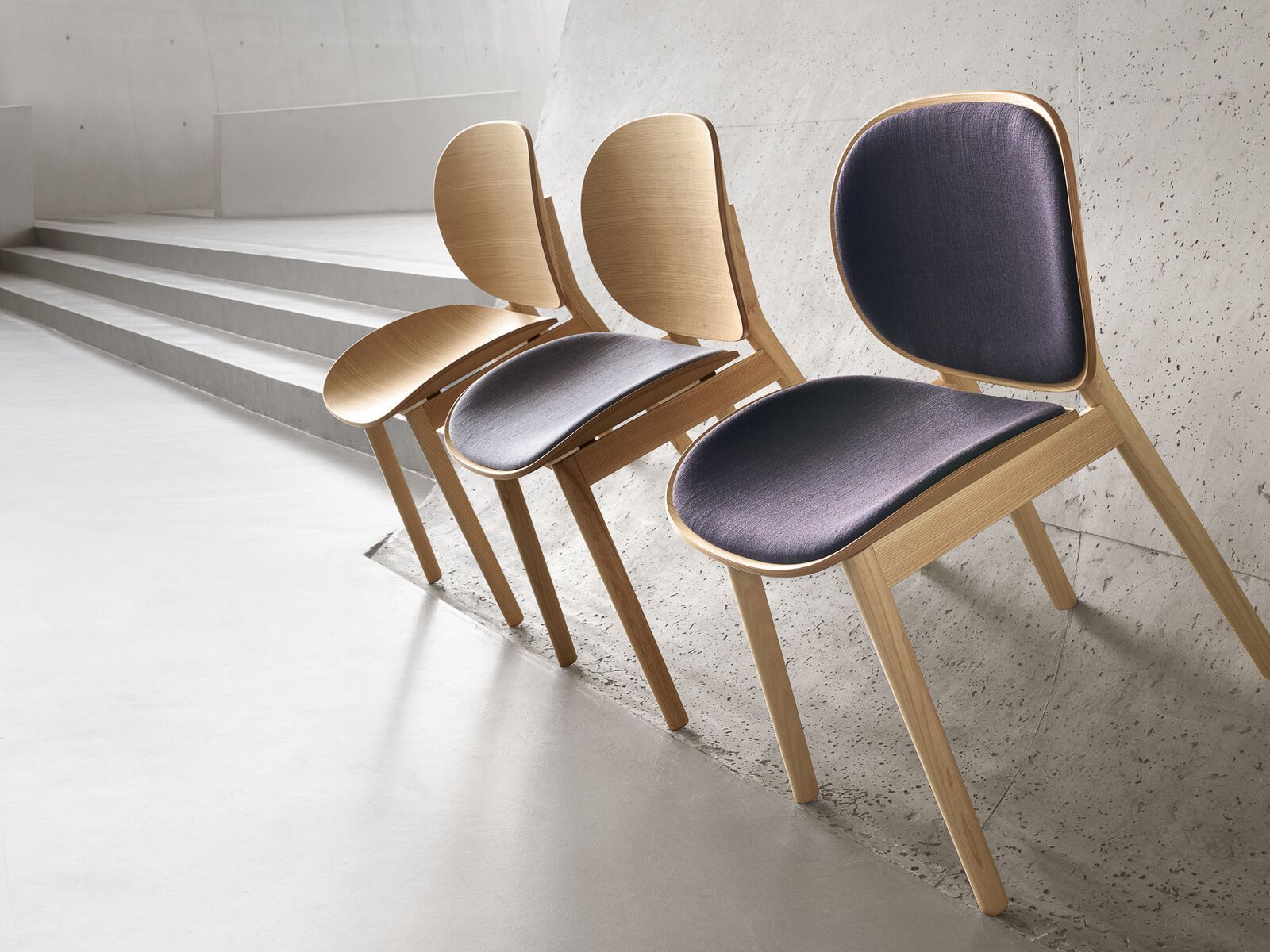 Деревянный мягкий стул Very Wood Bowie ARCH-00068755 - Вид №4