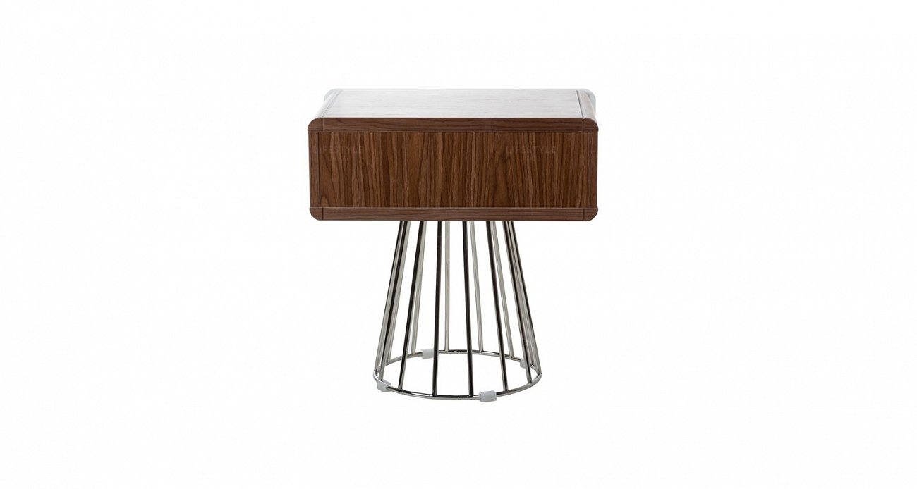 Тумбочка прикроватная белая Gallio UNICO  249552 Белый  - Вид №4