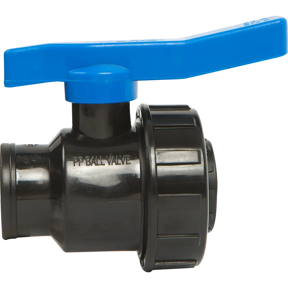 Кран ПНД 3/4"х3/4" внутренняя резьба полиэтилен 82148988 STLM-2187131 UNIO  - Вид №1