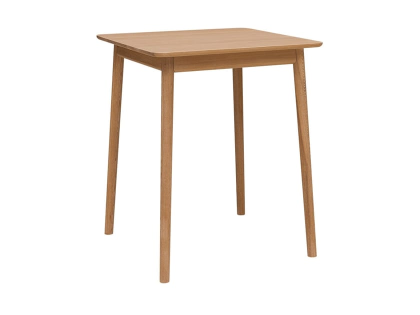 Высокий квадратный дубовый стол Hans K ZigZag ARCH-00027105