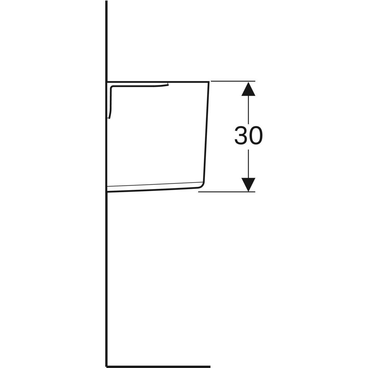 Колонка для умывальника Geberit площадь Сельнова ARCH-00049835 - Вид №4