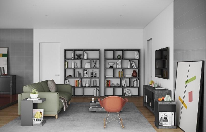 TemaHome Журнальный столик с журнальной стойкой sun-id-1440767 - Вид №6