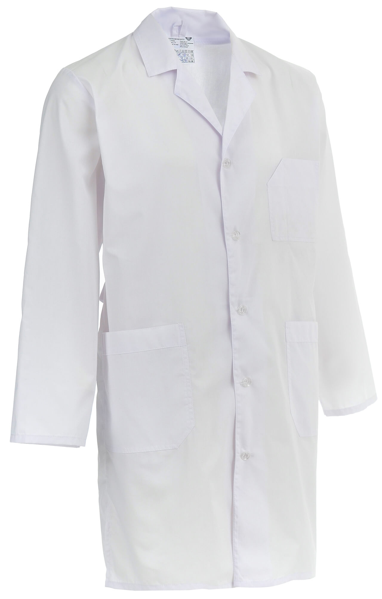 66245 Халат "Сервис" мужской белый  Медицинская одежда  размер 48-50/170-176 Спецодежда  - Вид №2