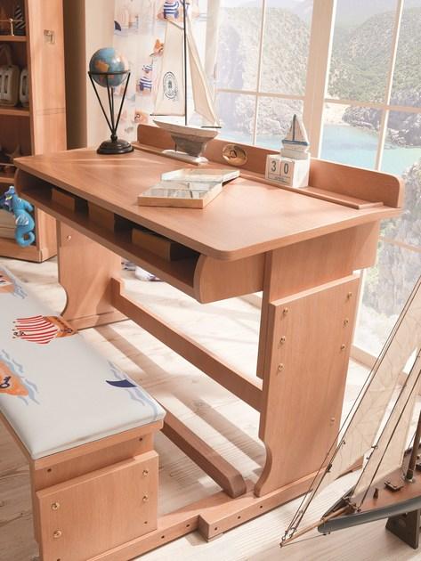 Caroti Прямоугольный деревянный стол Designed for kids 857  - Вид №1