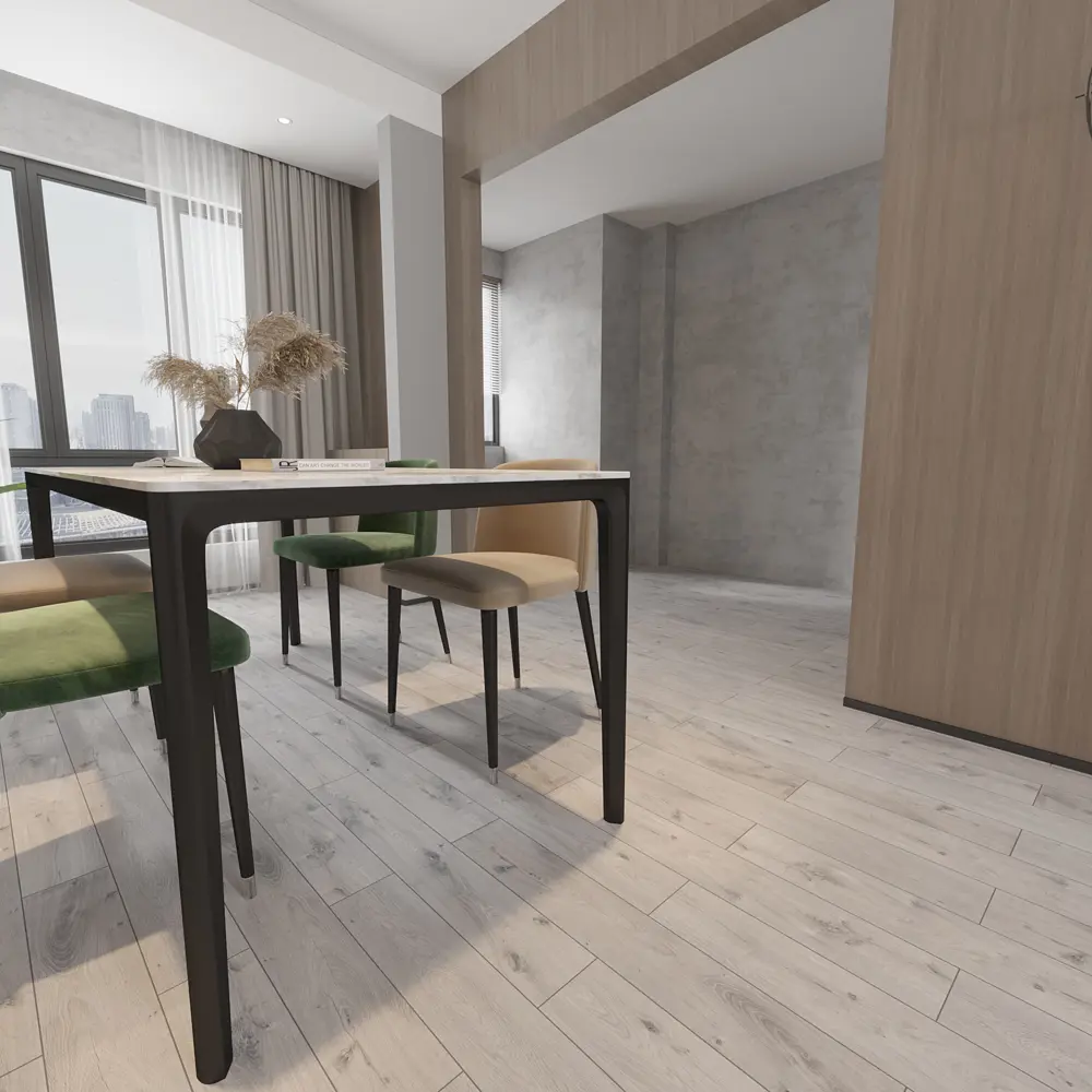 Ламинат Дуб Мальбек 33 класс толщина 8 мм с фаской 1.665 м² Santreyd STLM-2197436