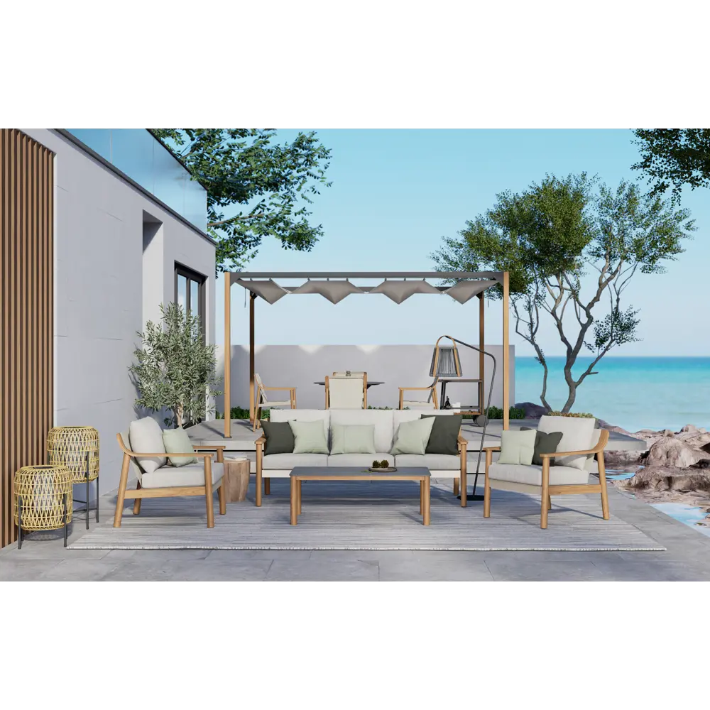 BEGINIA Soga — садовый комплект с диваном и креслами для террасы 89381718 STLM-1570835 - Вид №11