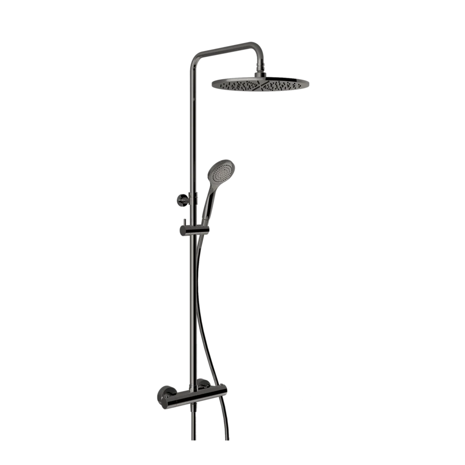 Душевая колонка 35177 706 Gessi Minimalistic shower ЧЕРНЫЙ МЕТАЛЛ PVD 35177706