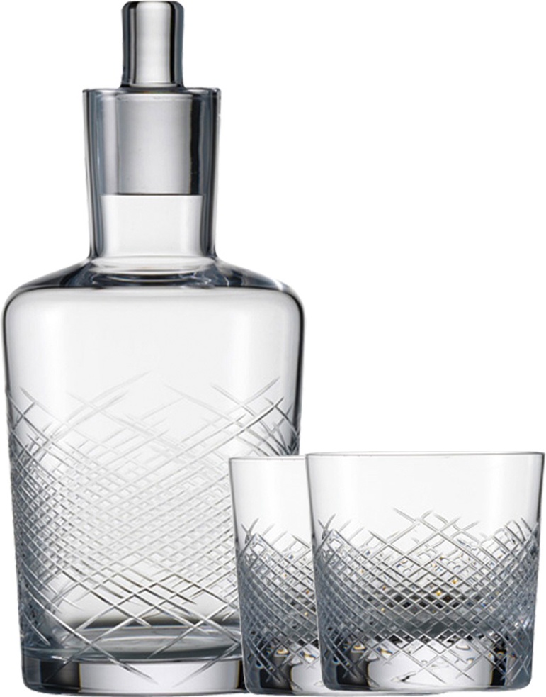 10554047 Zwiesel 1872 Набор из декантера и 2 стаканов для виски Zwiesel 1872 "Награда.Комета" Стекло 