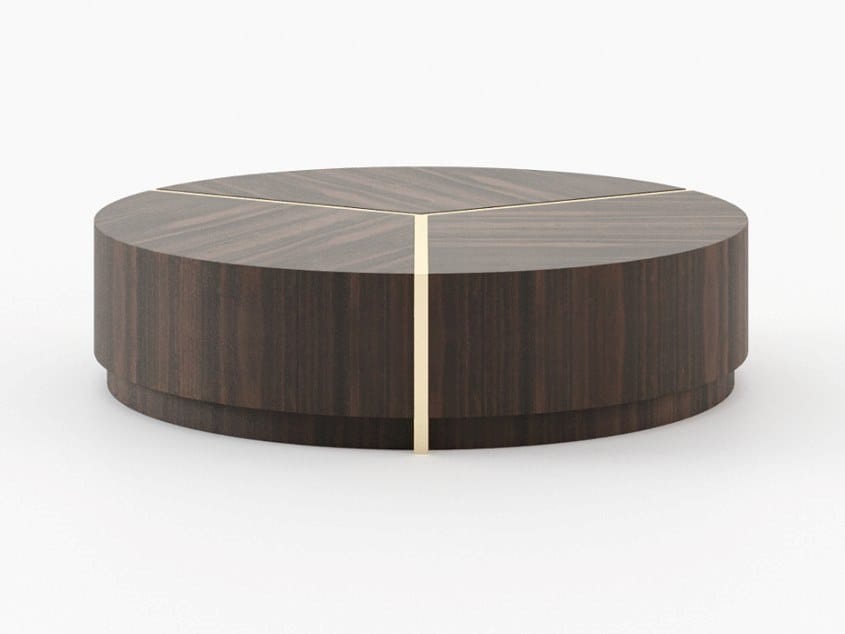 Деревянный низкий круглый журнальный столик Laskasas Not Another Edition ARCH-00133547 - Вид №10