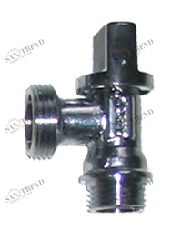 Кран угл. Zip-Flex 1/2-3/4 ш-ш,без отраж RBM 181644