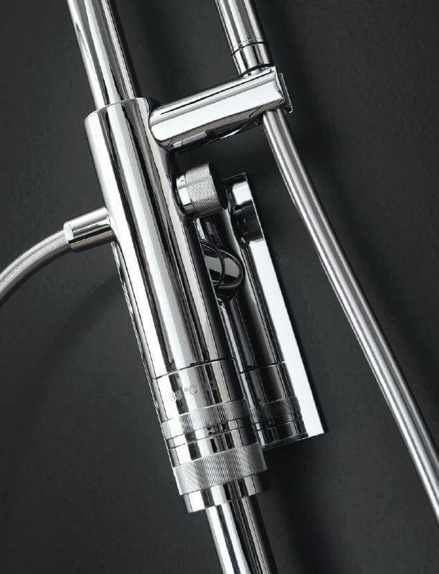 Термостатическая настенная душевая колонна с душем Zazzeri ARCH-00005679 - Вид №1