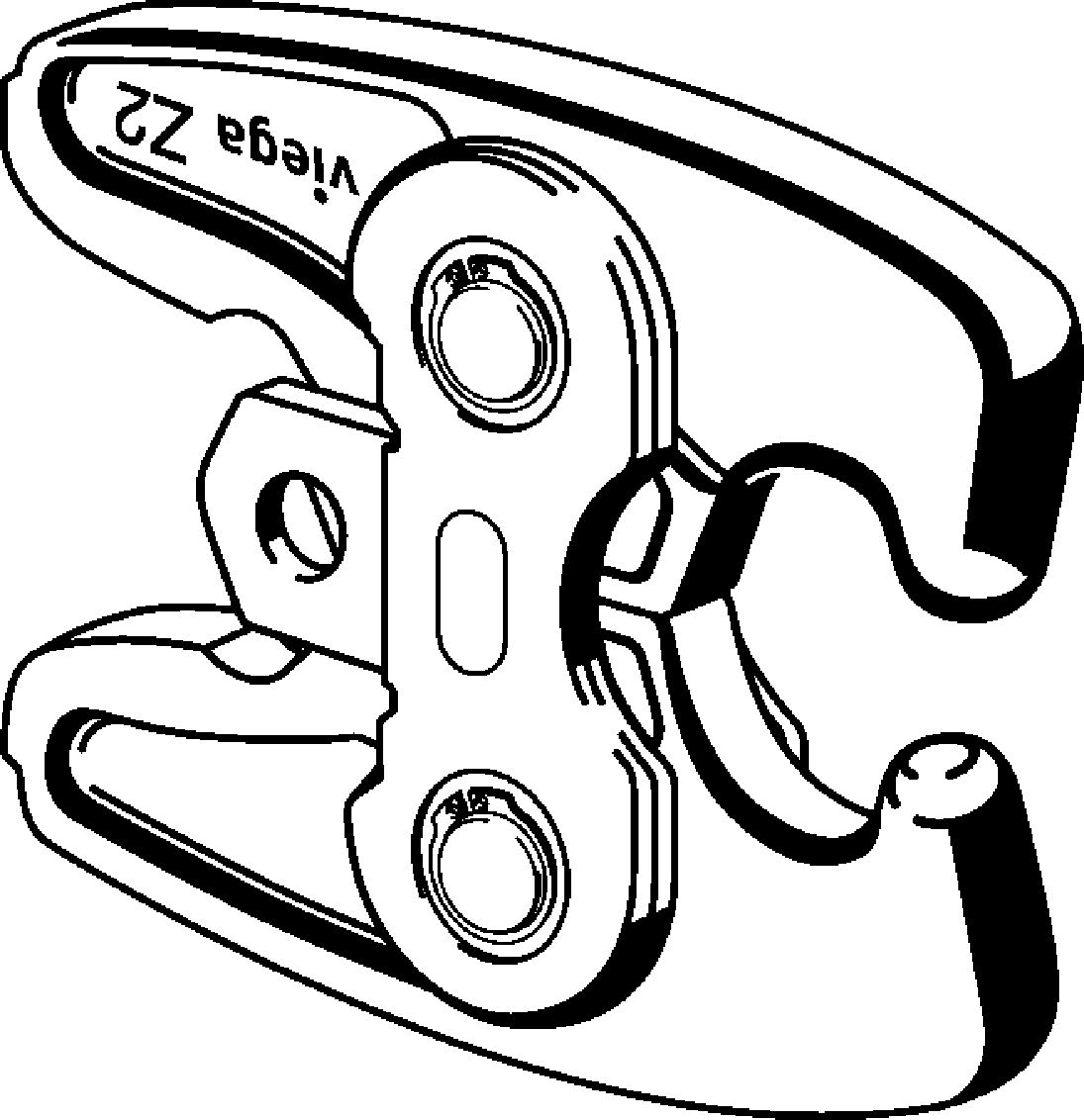 472 740 1) Модель 2296.2 Трубопроводные системы  Системные пресс-инструменты  Системные пресс-кольца, системные пресс-цепи  Шарнирные затяжные губки Santreyd  - Вид №1