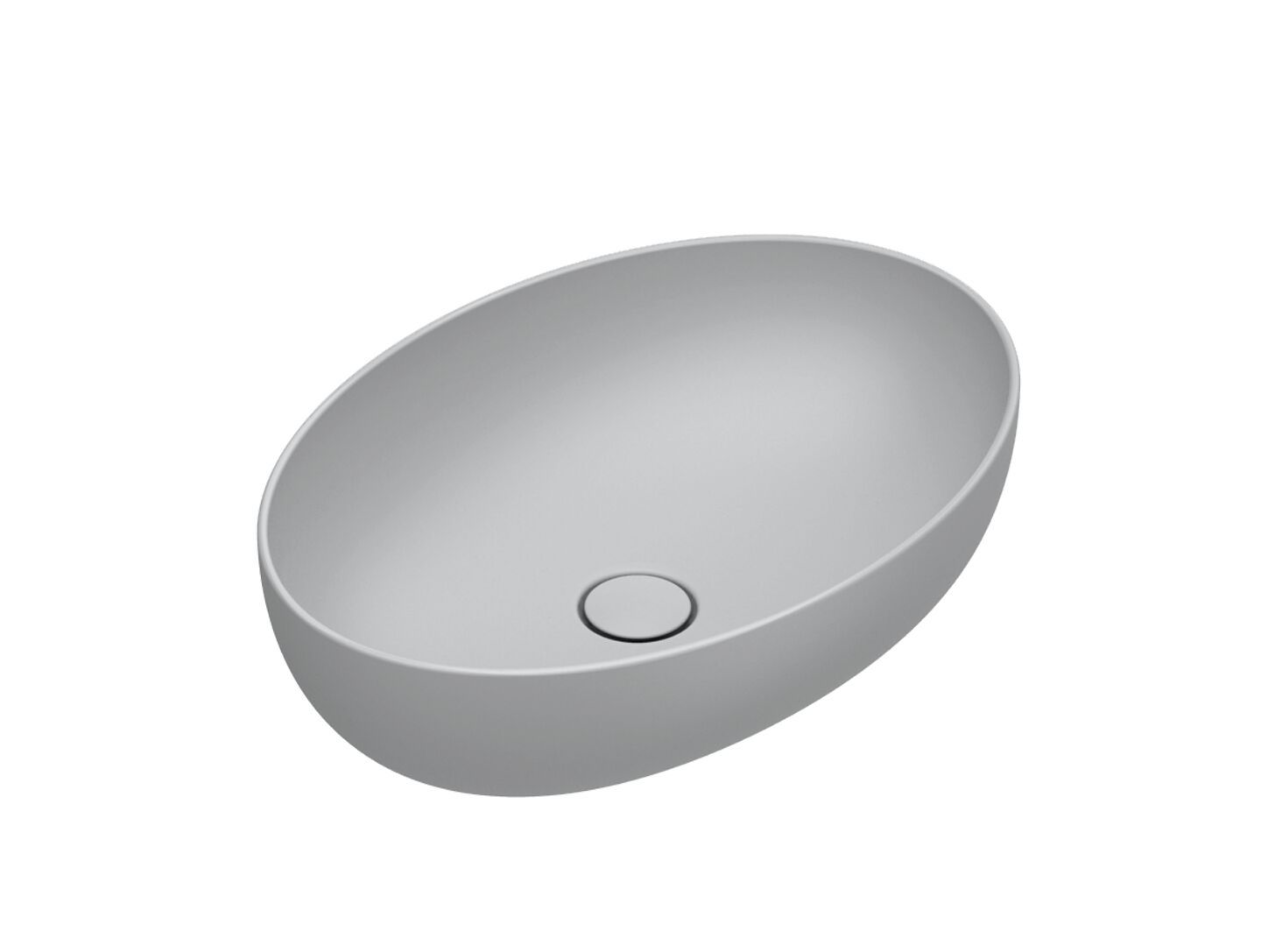 Овальный умывальник с одной столешницей CERAMICA CATALANO сфера ARCH-00112868 - Вид №4