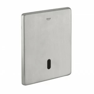 Панель смыва инфракрасная для унитаза GROHE Tectron Skate (1 режим смыва), суперсталь (38393SD1)