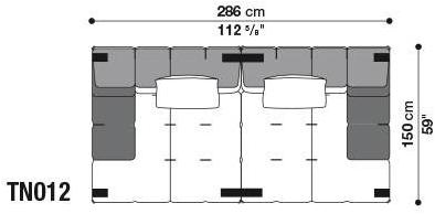 B&B Italia Модульный тканевый диван Tufty-too sun-id-1436231 - Вид №33