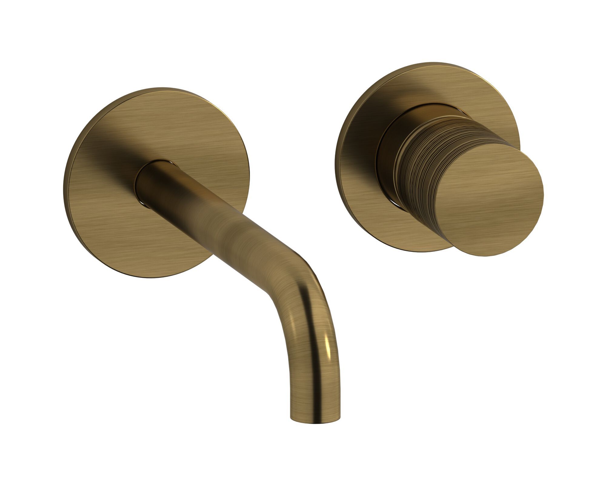 Смеситель для раковины с 2 отверстиями и автоматическим сливом IB винил ARCH-00142735 - Вид №4