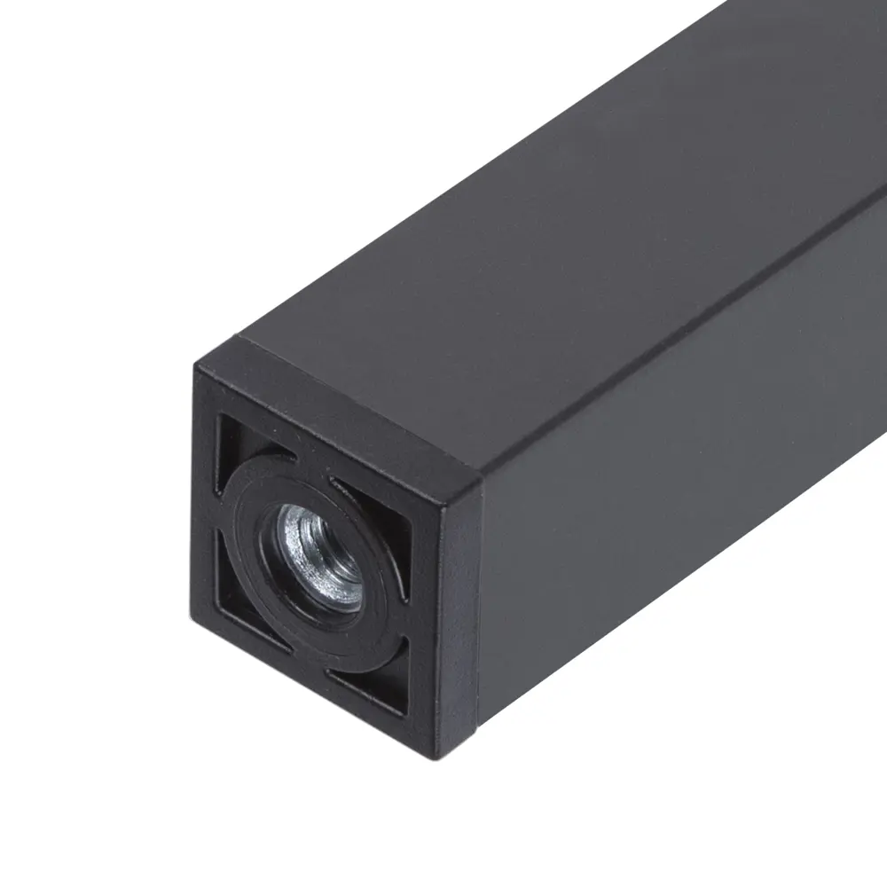 Ножка для мебели квадратная 25x25x100 мм металл черная 89380775 STLM-2011482 Santreyd  - Вид №1