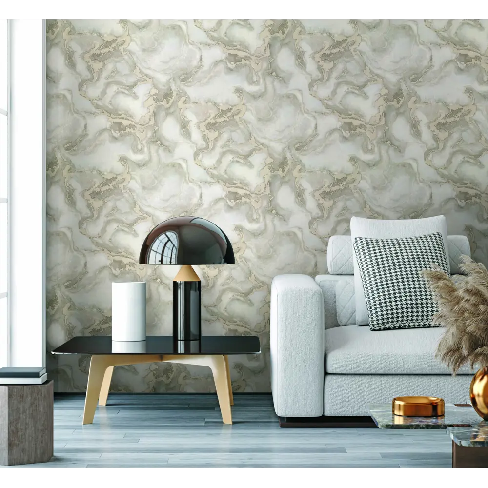 Обои флизелиновые Ovk Design D.Langer Ave бежевый 1.06 м 10663-03 88915286 STLM-2170520 Set 1 marble - Вид №3