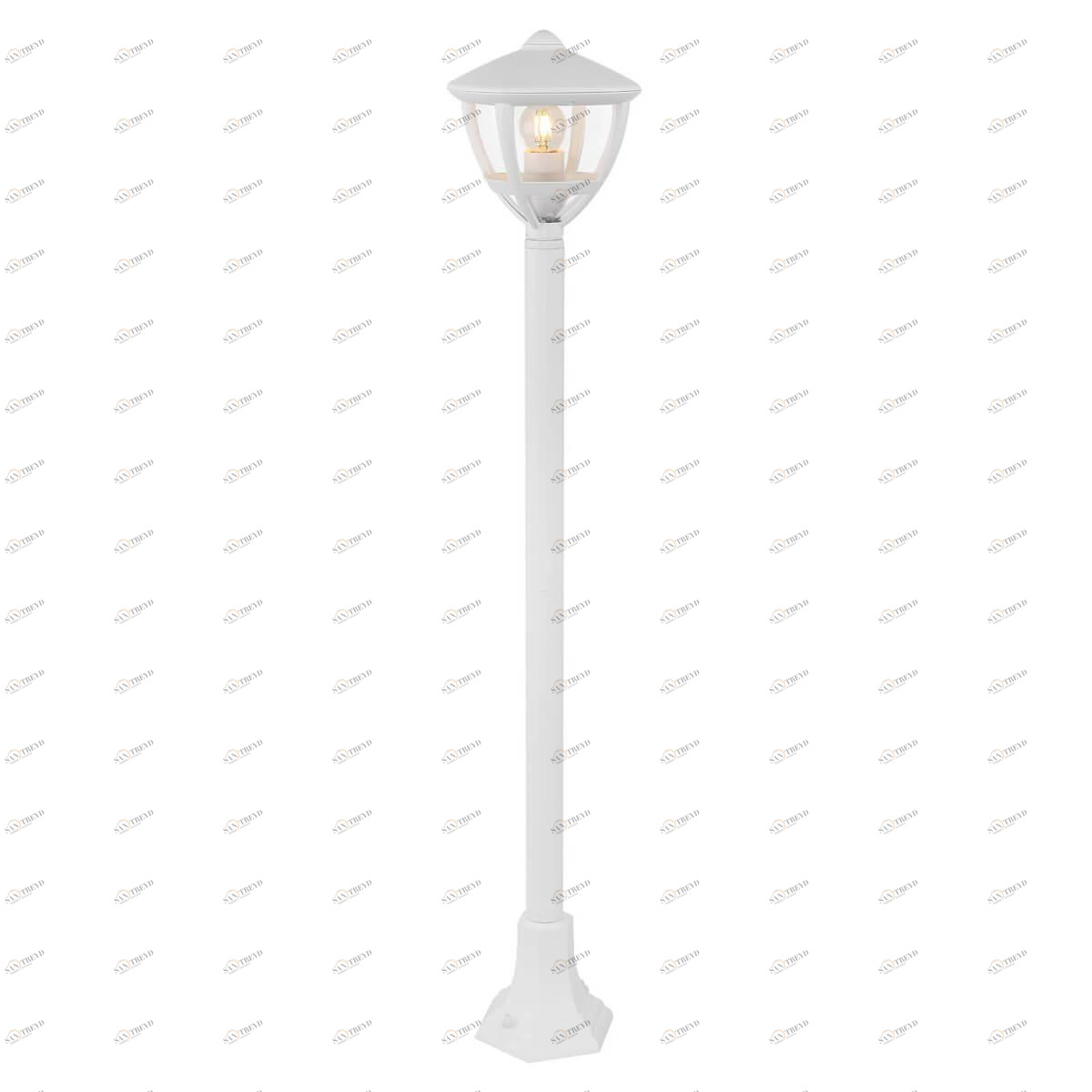 Уличный светильник парковый H 100 см белый Nollo 31993 GLOBO ФОНАРЬ 00-3899124 Белый Ceramica Globo 