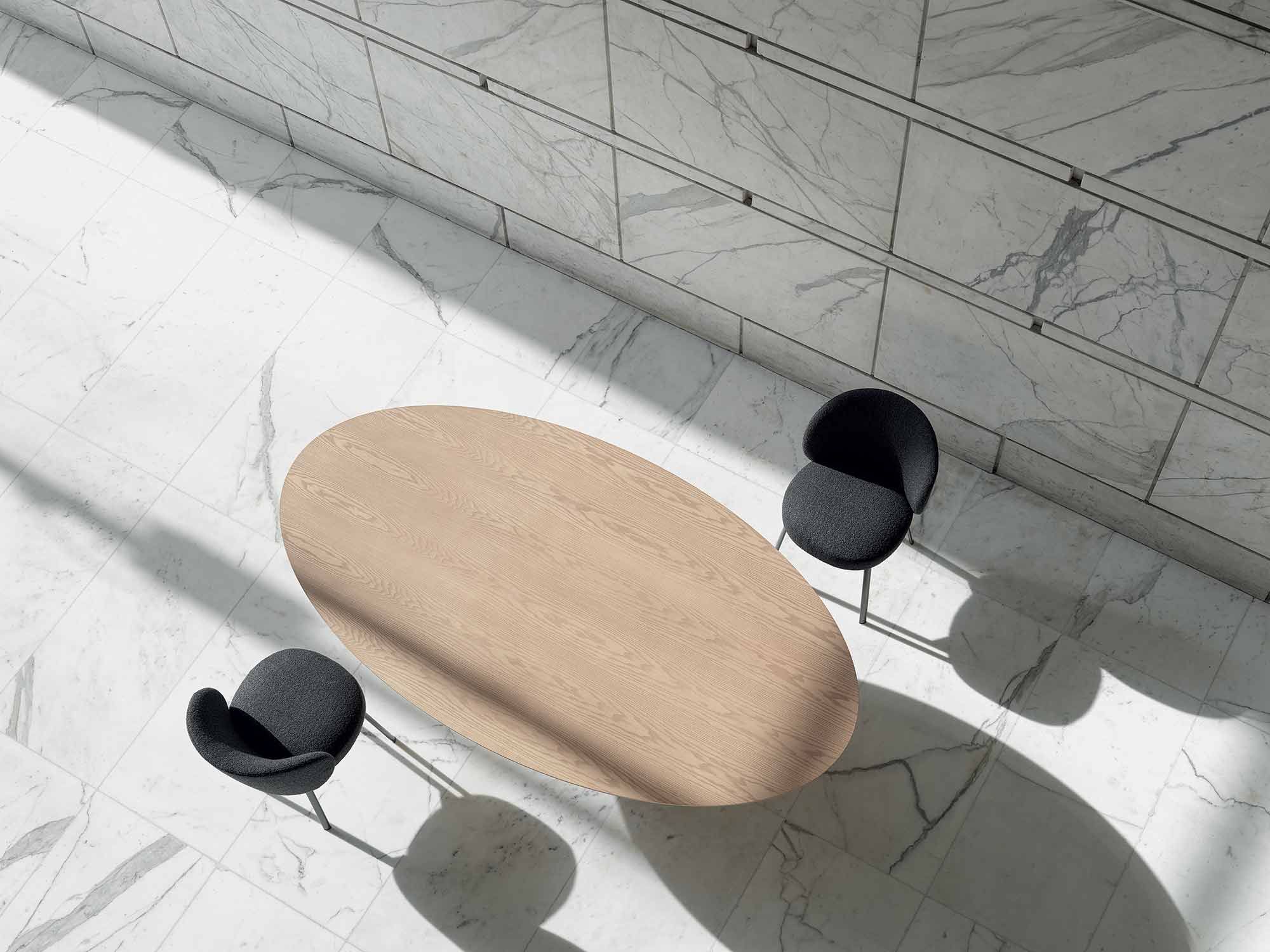 Овальный стол из лакированного дерева Frigerio Elly ARCH-00033125 - Вид №4