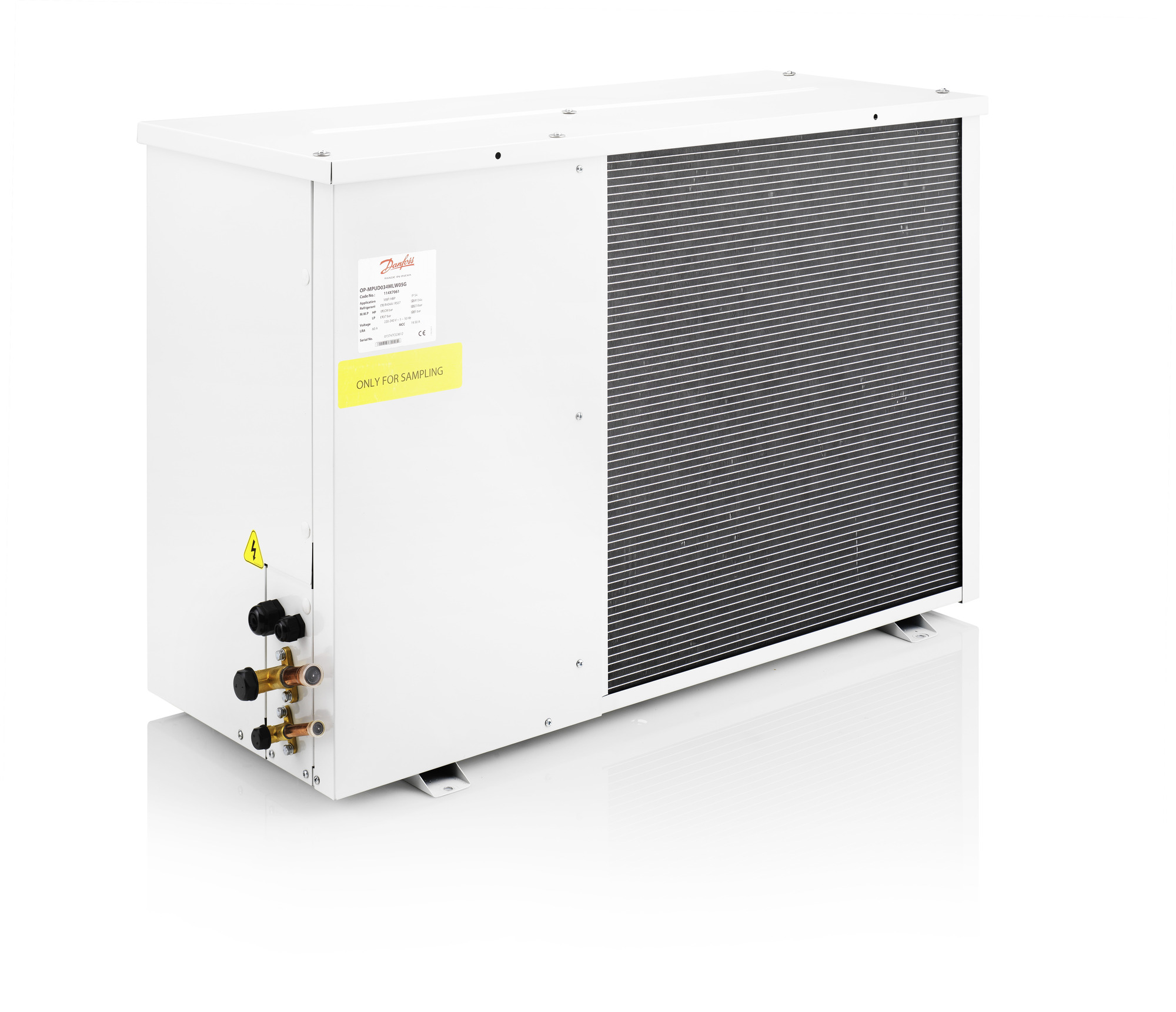 Danfoss OP-MSBM — компрессорно-конденсаторный агрегат OP-MSBM026AJW09G 114X7190  - Вид №2