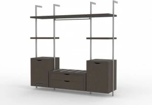 Mobilspazio Гардероб с ящиками для гостиниц Urban