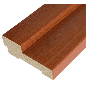 Дверная коробка Антик 2070x70x26 мм ПВХ ламинация цвет итальянский орех (комплект 3 шт.)