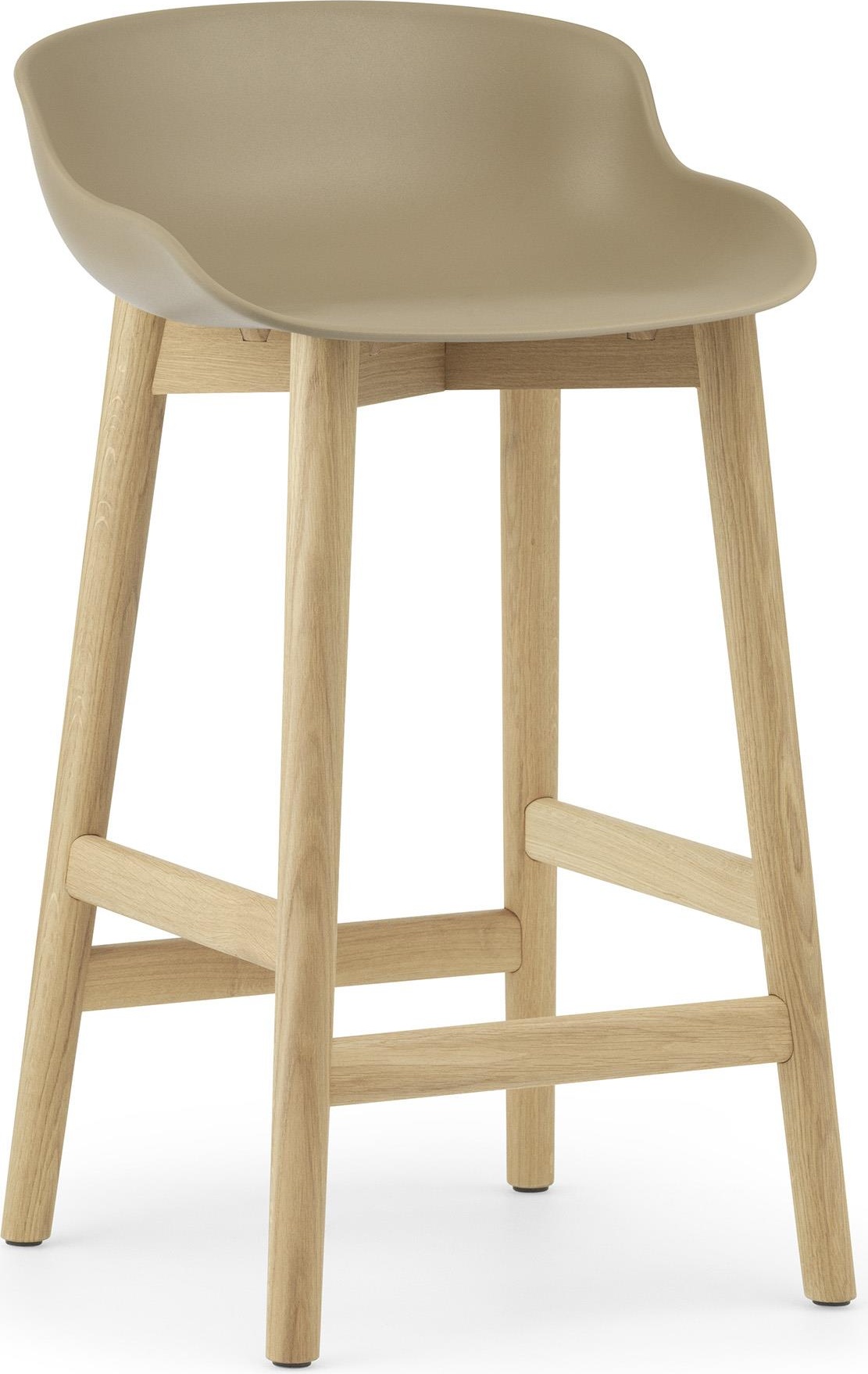 604390 Барный стул 65 см Дуб песочный Normann Copenhagen Hyg 