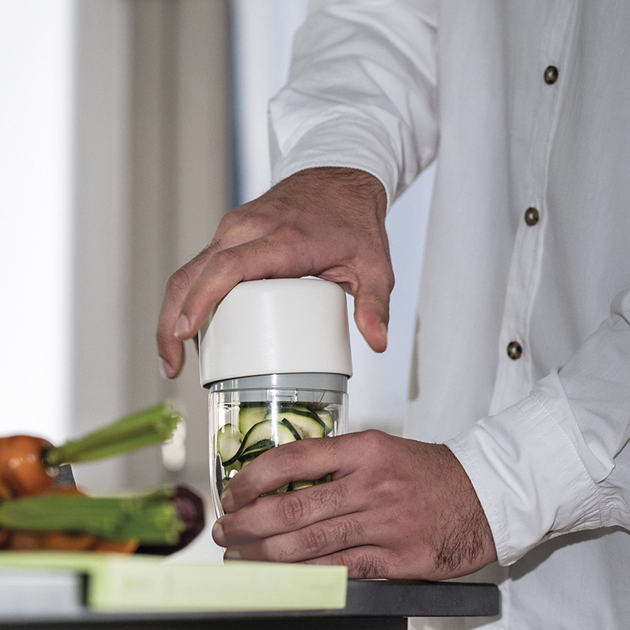 17050011 Терка-спиралайзер spiralize&go, белая Guzzini  - Вид №3