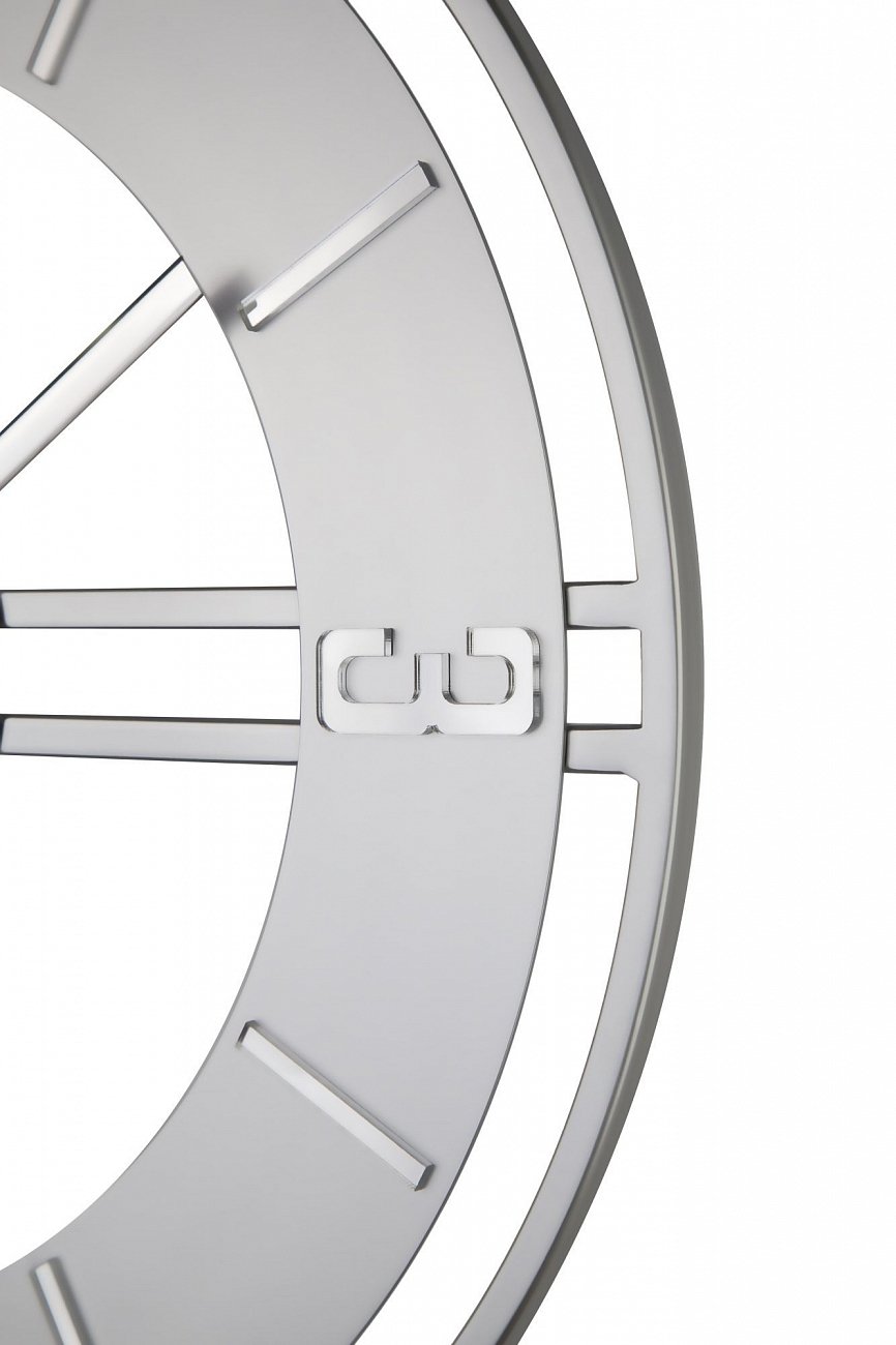 Часы настенные серебристые Tomas Stern 9037 TOMAS STERN ДИЗАЙНЕРСКИЕ 00-3872780 Серебро  - Вид №1