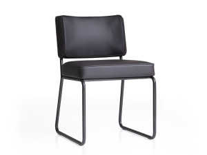 Кожаный стул для салазок