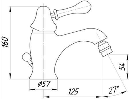 18912 Смеситель Migliore Maya - Вид №1