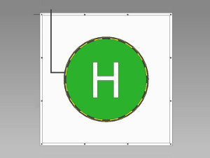 Квадратный состав вертолетных сигнальщиков