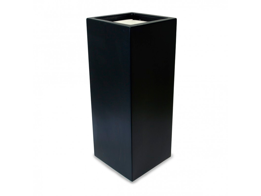 Кашпо коллекции "Кари" CD-03-62 40/40/120 RAL7021 ГеоПластБорд GPBST-98