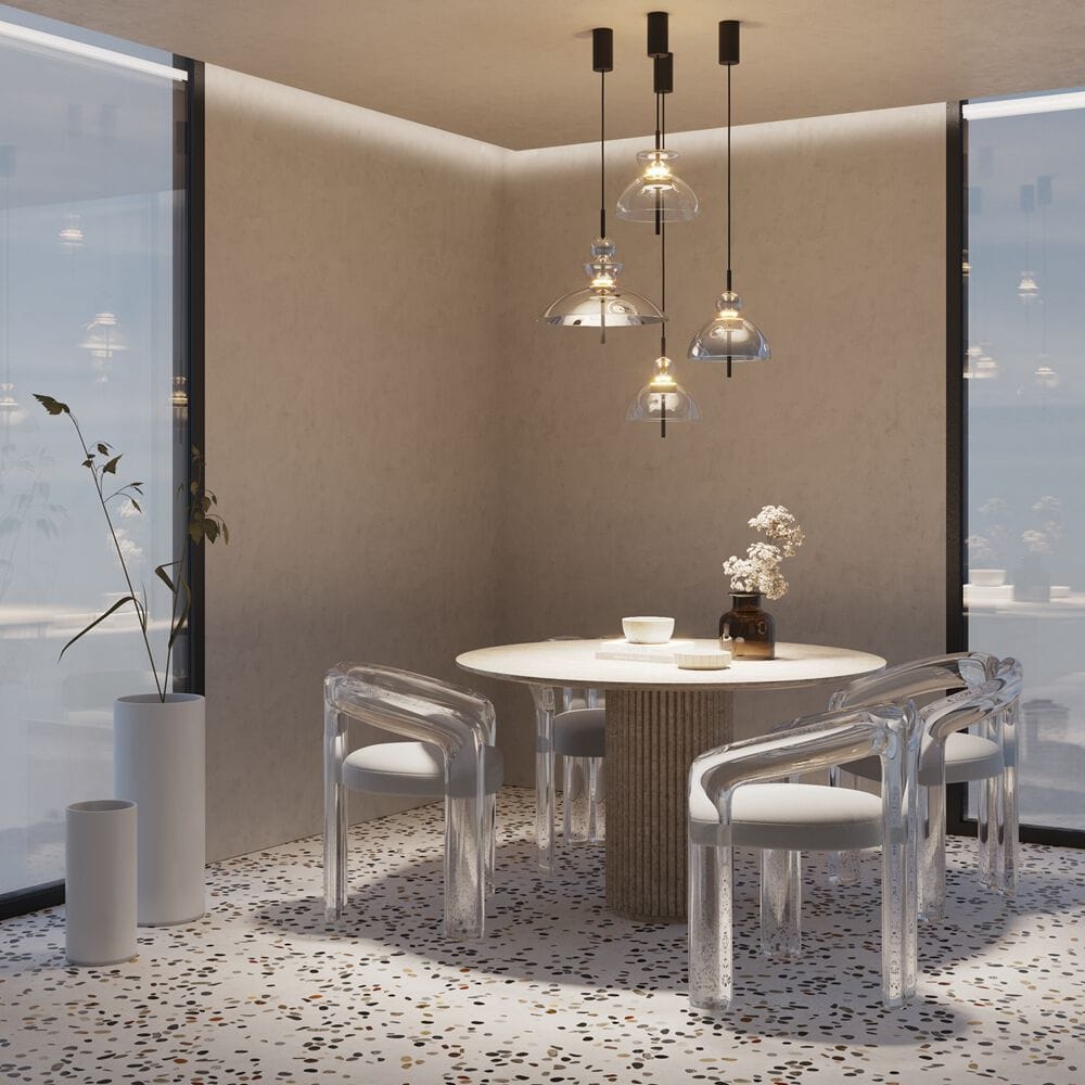 Стеклянный светодиодный подвесной светильник Maytoni BANGKOK ARCH-00053517 - Вид №1