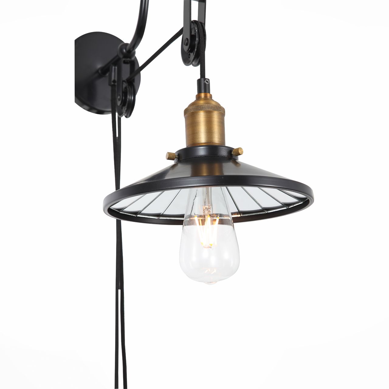Бра ST Luce Curiosita SL270.401.01 ST LUCE ПОД СТАРИНУ, ФОНАРЬ 109838 Коричневый  - Вид №2