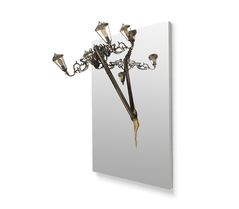 0-315 Прямоугольное зеркало Люмьер  Boca Do Lobo 