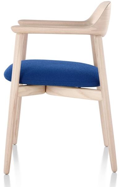 Herman Miller Стул из дерева и ткани с подлокотниками Crosshatch sun-id-1353326 - Вид №4