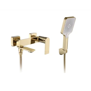 Смеситель Osgard Endi для ванны с лейкой и шлангом, золото 89392834