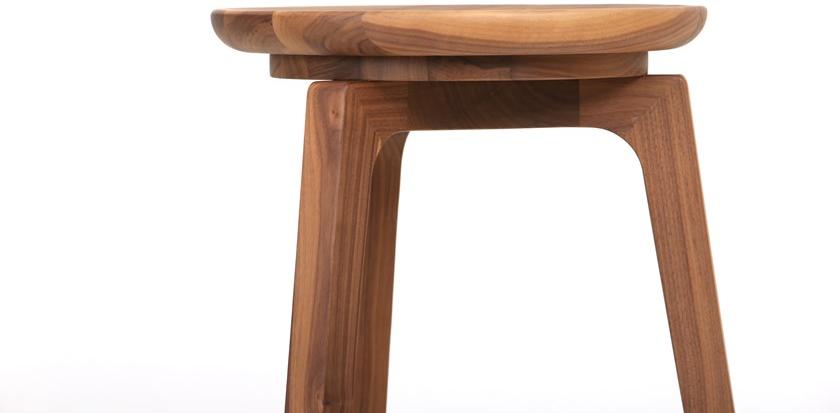 True Design Высокий табурет из массива дерева Tod Td 100h - Вид №3