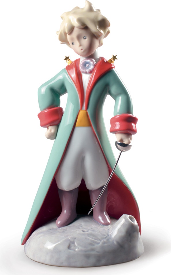 10669136 LLADRO Фигурка Lladro "Маленький принц" 12x24см Фарфор Lladró 