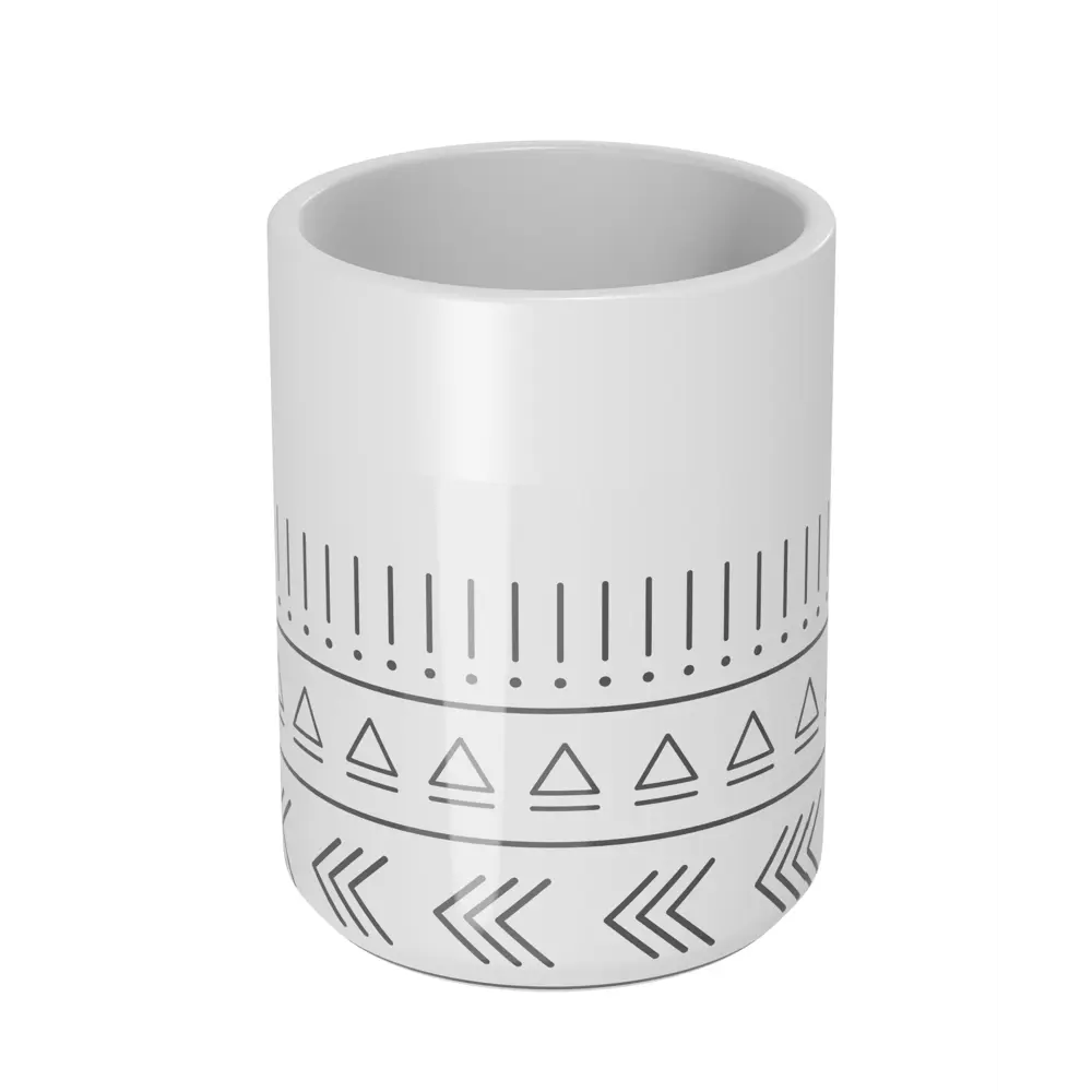 LEMER Snow — керамический стакан для зубных щеток в стильном дизайне 87496815 STLM-0074173