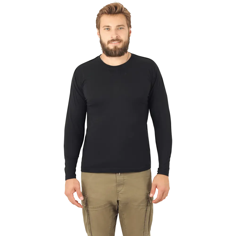 Santreyd Футболка рабочая с длинными рукавами чёрная 89358272 нет STLM-1358467