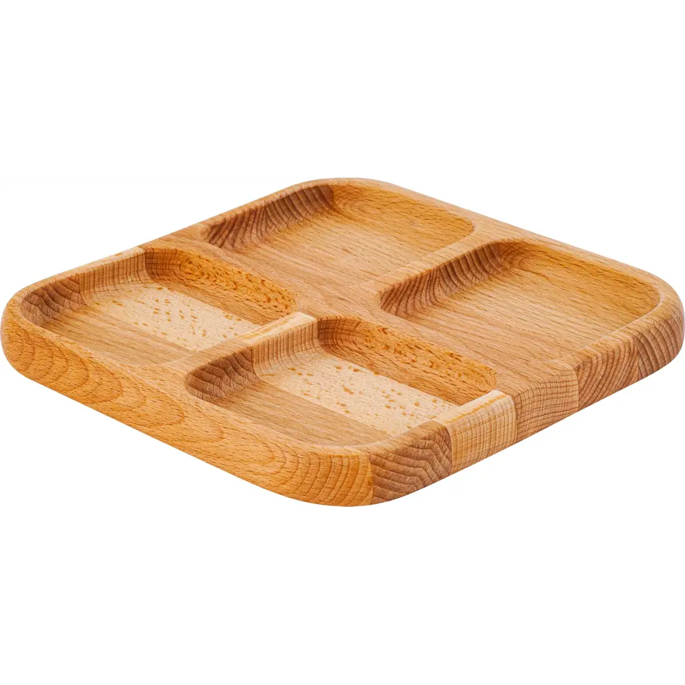 Менажница 4 секции Sugar&Spice Rosemary дерево цвет дерево Отсутствует STLM-2187127