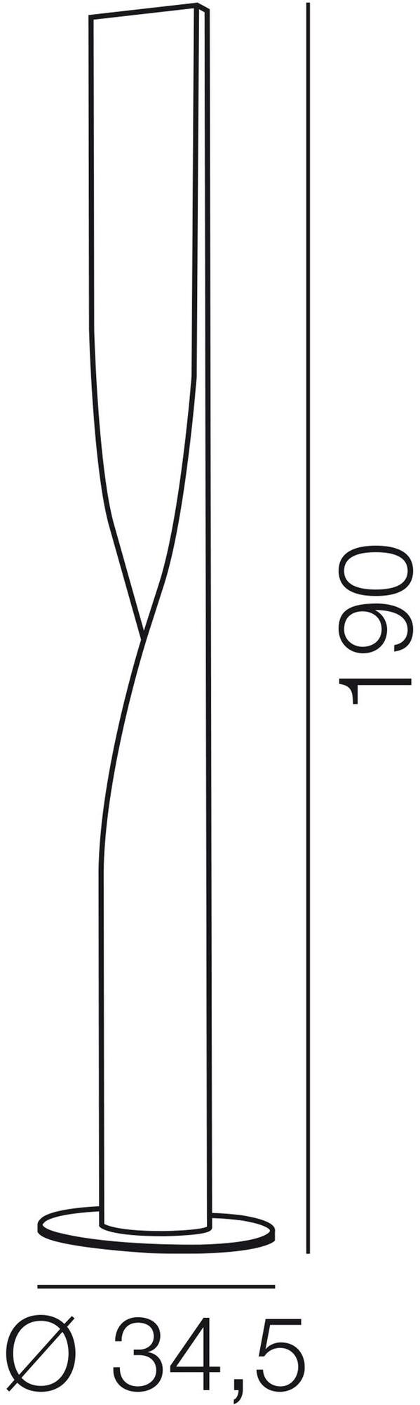 KUNDALINI Торшер из стали и технополимера Evita sun-id-1473782 - Вид №2