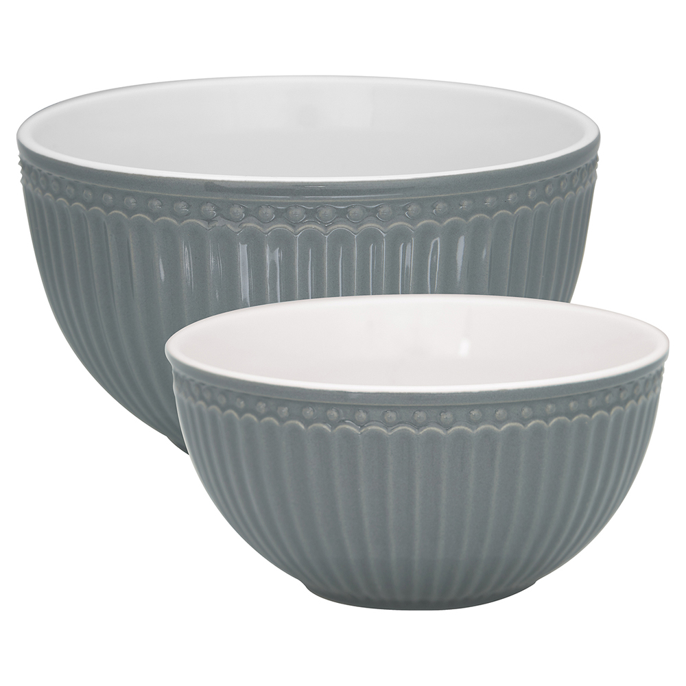 STWSBO2PCSALI8204 Набор Из 2-х Пиал Alice Stone Grey Greengate SS2021 