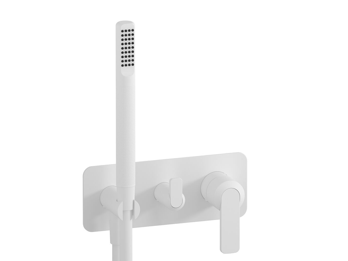 Однорычажный смеситель для душа с 3 отверстиями и ручным душем IB C-67 ARCH-00040959